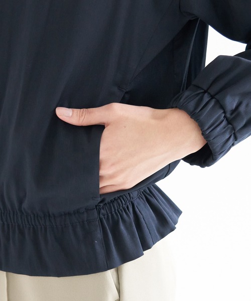 ROPE' PICNIC（ロペピクニック）の「【UVケア】ライトブルゾン（ブルゾン・レディース・ネイビー/カーキ/ベージュ系その他・40/38）」の7枚目の写真