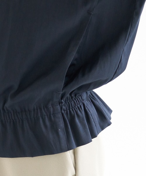 ROPE' PICNIC（ロペピクニック）の「【UVケア】ライトブルゾン（ブルゾン・レディース・ネイビー/カーキ/ベージュ系その他・40/38）」の6枚目の写真