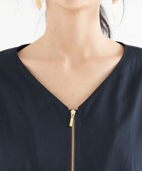 ROPE' PICNIC（ロペピクニック）の「【UVケア】ライトブルゾン（ブルゾン・レディース・ネイビー/カーキ/ベージュ系その他・40/38）」の10枚目の写真