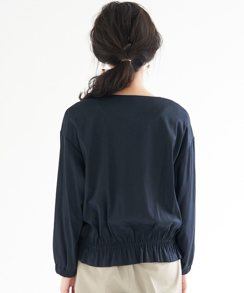 ROPE' PICNIC（ロペピクニック）の「【UVケア】ライトブルゾン（ブルゾン・レディース・ネイビー/カーキ/ベージュ系その他・40/38）」の11枚目の写真