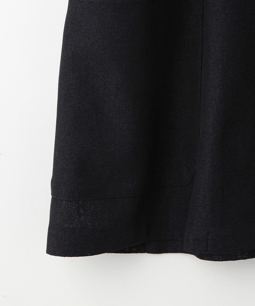 ADAM ET ROPE'(アダムエロペ)の「〈吸水速乾・通気性・ウォッシャブル〉リネンライクオーバージャケット(テーラードジャケット・メンズ・ネイビー/ブラウン系その他・M/L)」の5枚目の写真