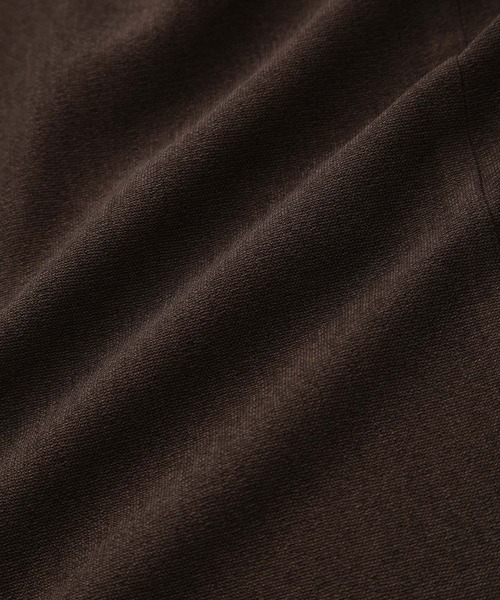 ADAM ET ROPE'(アダムエロペ)の「〈吸水速乾・通気性・ウォッシャブル〉リネンライクオーバージャケット(テーラードジャケット・メンズ・ネイビー/ブラウン系その他・M/L)」の10枚目の写真