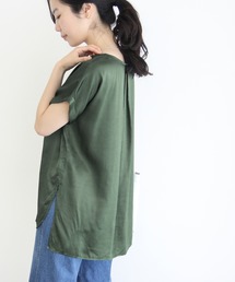 ADAM ET ROPE' | grape pomace dye shirt(シャツ/ブラウス)