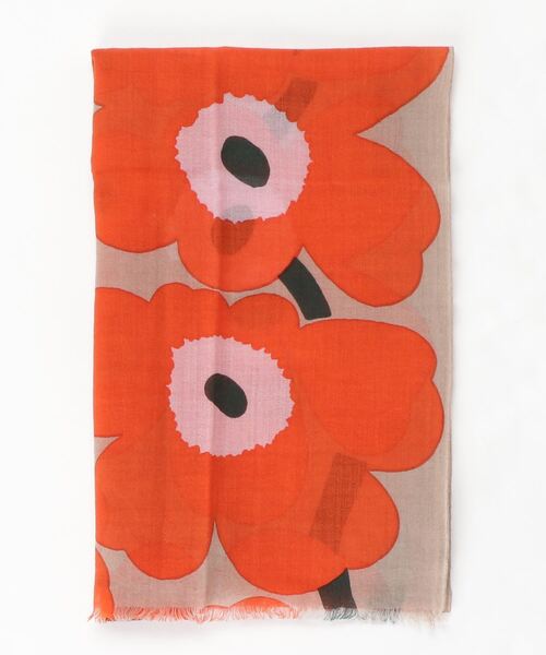 marimekko マリメッコ スカーフ ストール ウール Fiore Unikko