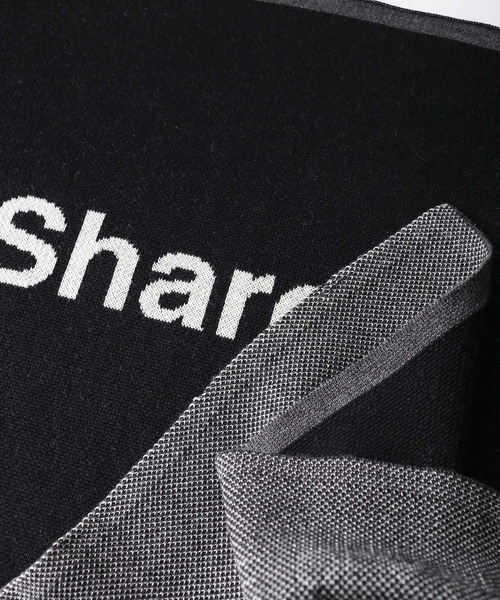 SHAREEF（シャリーフ）の「BIG ROGO STOLE（ストール/ショール・メンズ・ホワイト/ブラック/ダークグリーン/オレンジ・FREE）」の13枚目の写真