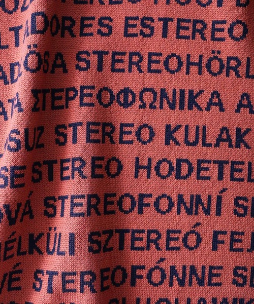 SHAREEF（シャリーフ）の「BIG ROGO STOLE（ストール/ショール・メンズ・ホワイト/ブラック/ダークグリーン/オレンジ・FREE）」の14枚目の写真