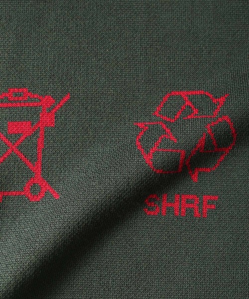 SHAREEF（シャリーフ）の「BIG ROGO STOLE（ストール/ショール・メンズ・ホワイト/ブラック/ダークグリーン/オレンジ・FREE）」の12枚目の写真