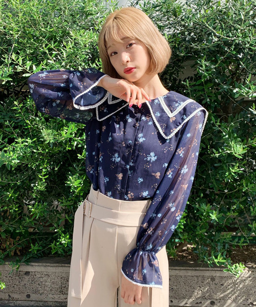 セール フラワーシフォンブラウス ボリューム袖 ビックカラー オフ率50 以上 シャツ ブラウス Titty Co ティティーアンドコー のファッション通販 Zozotown セール フラワーシフォンブラウス ボリューム袖 ビックカラー オフ率50 以上 シャツ ブラウス Titty Co ティティーアンドコー のファッション通販 Zozotown