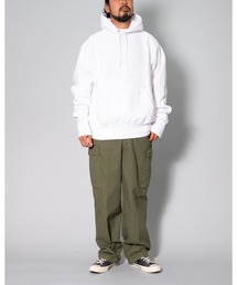 CAMBER | 【CAMBER/キャンバー】アメリカ製 ユニセックス 12オンス クロスニット プルオーバー フーディー(パーカー)