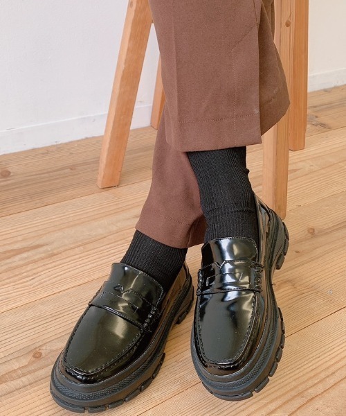 VANNIE U（ヴァニーユー）の「ダッドローファー（ローファー・レディース・ブラック/ベージュ・SMALL/MEDIUM/LARGE）」の16枚目の写真