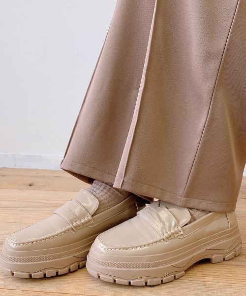 VANNIE U（ヴァニーユー）の「ダッドローファー（ローファー・レディース・ブラック/ベージュ・SMALL/MEDIUM/LARGE）」の9枚目の写真