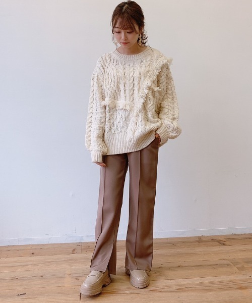 VANNIE U（ヴァニーユー）の「ダッドローファー（ローファー・レディース・ブラック/ベージュ・SMALL/MEDIUM/LARGE）」の20枚目の写真