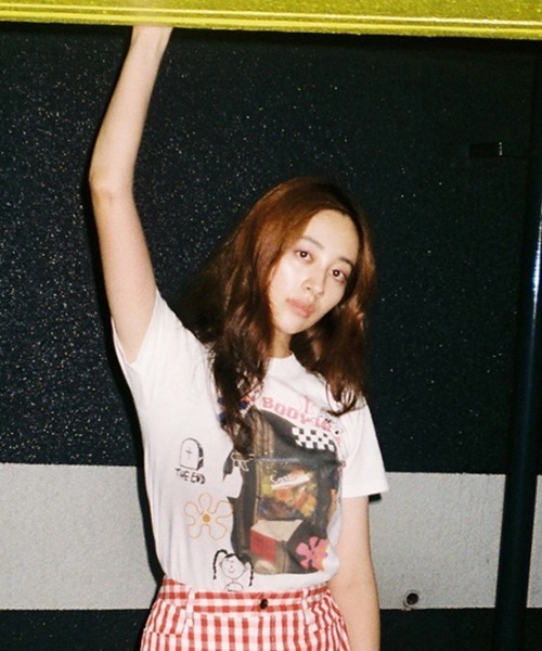 Casselini(キャセリーニ)の「【EC限定】Casselini(キャセリーニ)Casselini Tee(Tシャツ/カットソー・レディース・ホワイト/ブラック×ホワイト・S/M)」の2枚目の写真