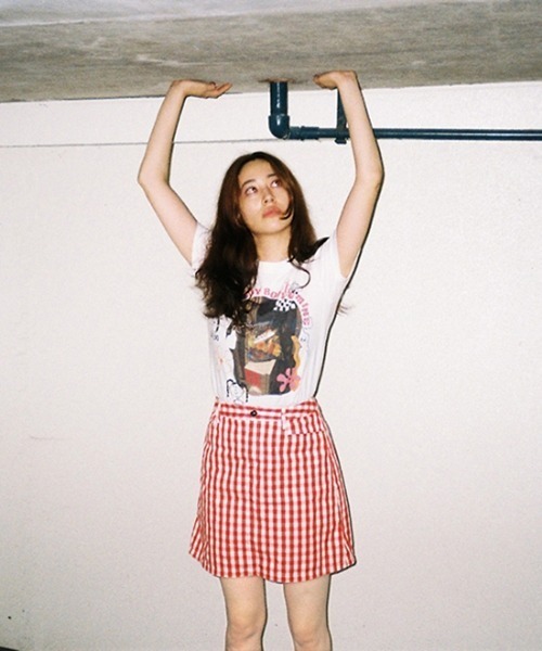 Casselini(キャセリーニ)の「【EC限定】Casselini(キャセリーニ)Casselini Tee(Tシャツ/カットソー・レディース・ホワイト/ブラック×ホワイト・S/M)」の10枚目の写真