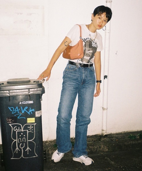 Casselini(キャセリーニ)の「【EC限定】Casselini(キャセリーニ)Casselini Tee(Tシャツ/カットソー・レディース・ホワイト/ブラック×ホワイト・S/M)」の13枚目の写真