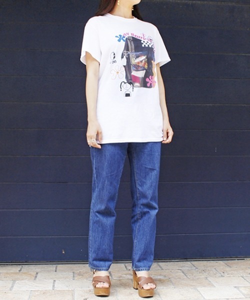 Casselini(キャセリーニ)の「【EC限定】Casselini(キャセリーニ)Casselini Tee(Tシャツ/カットソー・レディース・ホワイト/ブラック×ホワイト・S/M)」の19枚目の写真