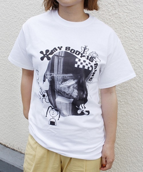Casselini(キャセリーニ)の「【EC限定】Casselini(キャセリーニ)Casselini Tee(Tシャツ/カットソー・レディース・ホワイト/ブラック×ホワイト・S/M)」の22枚目の写真