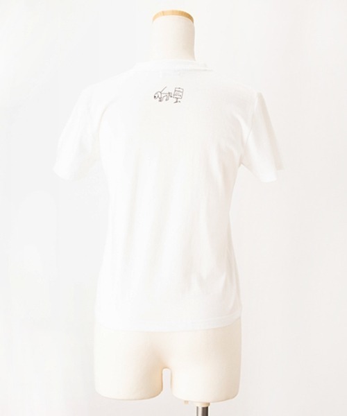 Casselini(キャセリーニ)の「【EC限定】Casselini(キャセリーニ)Casselini Tee(Tシャツ/カットソー・レディース・ホワイト/ブラック×ホワイト・S/M)」の17枚目の写真