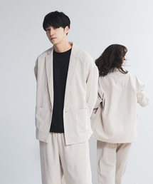 【MYSELF ABAHOUSE/セットアップ対応】コーデュロイ 1ボタン ジャケット