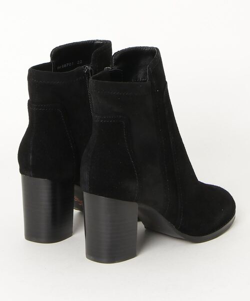 artemis by DIANA（アルテミスバイダイアナ）の「異素材MIXショートブーツ（ブーツ・レディース・ブラック/ダークブラウン/ブラック系その他・22.5cm/23.5cm/24.5cm/23.0cm/24.0cm/25.0cm/22.0cm）」の4枚目の写真