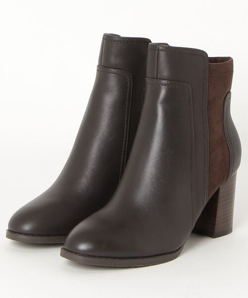 artemis by DIANA（アルテミスバイダイアナ）の「異素材MIXショートブーツ（ブーツ・レディース・ブラック/ダークブラウン/ブラック系その他・22.5cm/23.5cm/24.5cm/23.0cm/24.0cm/25.0cm/22.0cm）」の8枚目の写真