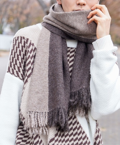 CASPER JOHN（キャスパージョン）の「Two Tone Muffler