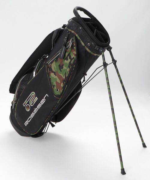 Rosasen/GOLF】コーデュラ迷彩キャディバッグ(スタンドタイプ)