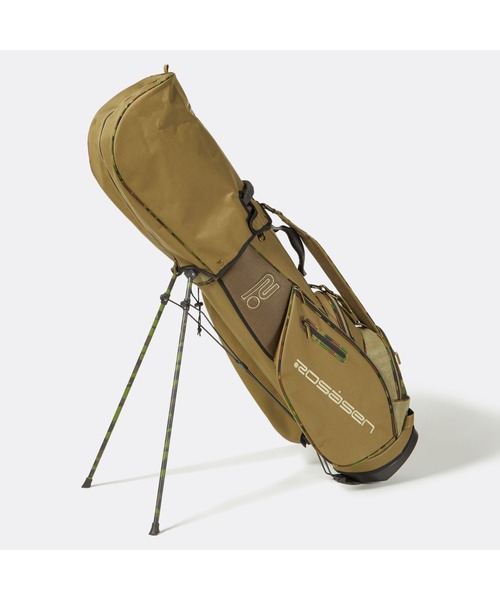 Rosasen/GOLF】コーデュラ迷彩キャディバッグ(スタンドタイプ)