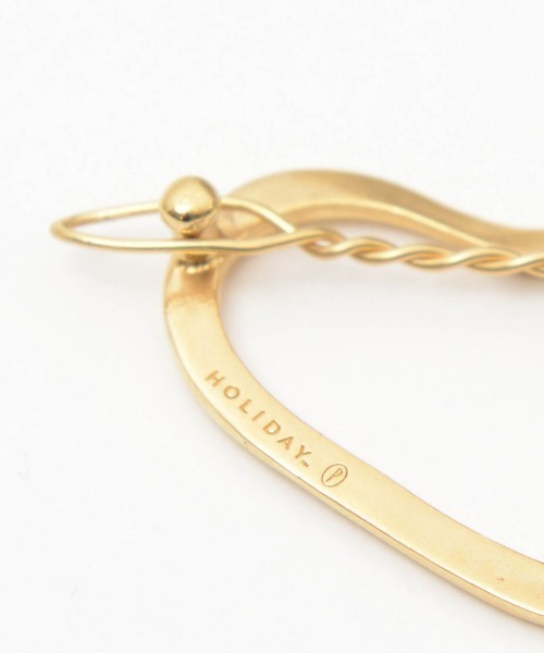 ヘアアクセサリー PALA JEWELRY HEART HOOP HAIRCLIP PALA JEWELRY HEART HOOP HAIRCLIP パラジュエリーハートフープ
