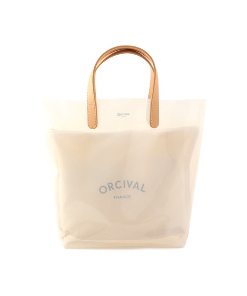 ORCIVAL（オーシバル）の「◇【ORCIVAL】クリアビーチバッグ 中