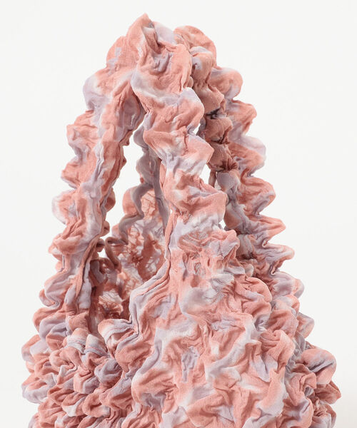 Ray BEAMS（レイビームス）の「BUNZABURO × Ray BEAMS / 別注 絞り Mini BAG（ハンドバッグ・レディース・ライトブルー/イエロー/ラベンダー・ONE SIZE）」の14枚目の写真