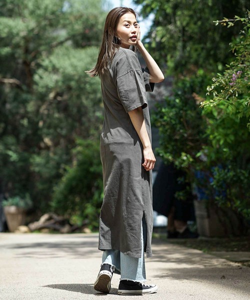 Billabong ビラボン のファッション Longonepieceポケットtシャツワンピ ワンピース A 21年春夏モデル セール ワンピース Away Billabong ビラボン レディース Daydream Daydream