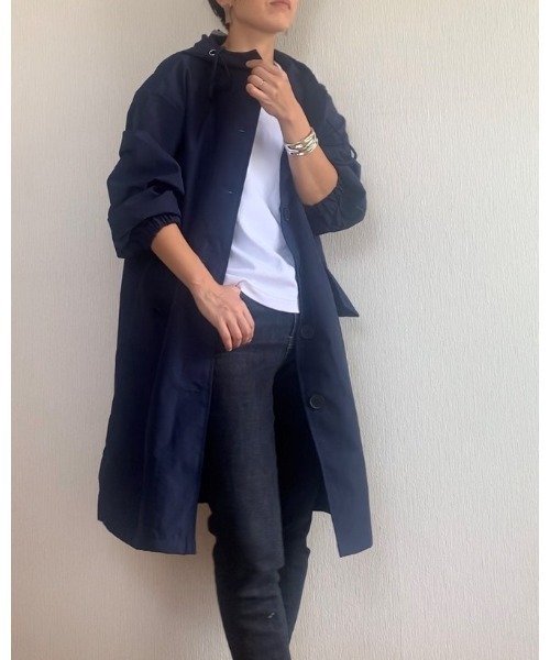 Ritzy(リッツィー)の「モッズコート(モッズコート・レディース・ライトブルー/ブラック/ベージュ/ネイビー/カーキ/グレー・L/M/XL)」の12枚目の写真