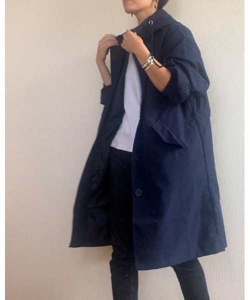 Ritzy(リッツィー)の「モッズコート(モッズコート・レディース・ライトブルー/ブラック/ベージュ/ネイビー/カーキ/グレー・L/M/XL)」の13枚目の写真