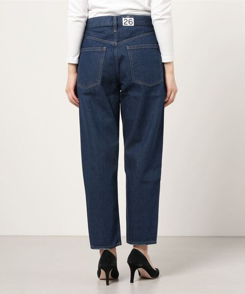 GAP（ギャップ）の「ハイライズ バレルジーンズ（デニムパンツ・レディース・インディゴブルー・27/26/25/28/29/23/24）」の7枚目の写真