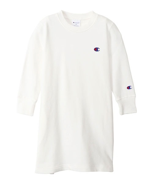Champion（チャンピオン）の「【Champion/チャンピオン】キッズ ベーシック スウェットワンピース（ワンピース・キッズ・ネイビー/グレー/パープル/ベージュ/ブルー/オフホワイト/ブラック/カーキ/ブラウン/チャコール/ベージュ系その他3・160/120/110/140/150/130/100）」の18枚目の写真