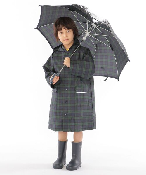 SHIPS(シップス)の「SHIPS KIDS:レインコート(レインコート/ポンチョ・キッズ・ネイビー/グリーン・SMALL/MEDIUM/LARGE)」の4枚目の写真