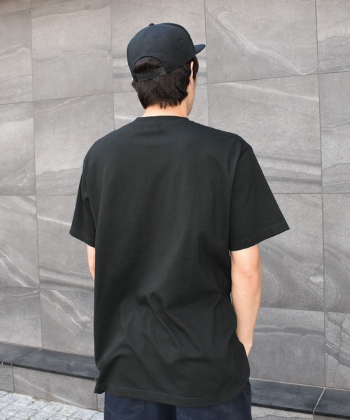 DOUBLE STEAL（ダブルスティール）の「Tagging Square Logo Tシャツ（Tシャツ/カットソー・メンズ・グレー/インディゴブルー/グリーン/ホワイト×ブラック/ブラック×ホワイト/ホワイト×パープル/ブラック×パープル・MEDIUM/LARGE/X-LARGE/XX-LARGE）」の8枚目の写真