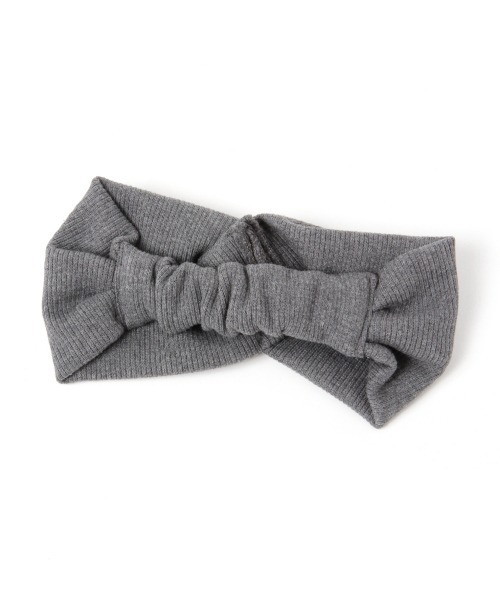 LOWRYS FARM（ローリーズファーム）の「リブターバン　944847（ヘアバンド・キッズ・パープル/グレー/ベージュ/イエロー・FREE）」の10枚目の写真