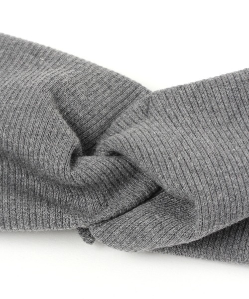 LOWRYS FARM（ローリーズファーム）の「リブターバン　944847（ヘアバンド・キッズ・パープル/グレー/ベージュ/イエロー・FREE）」の12枚目の写真