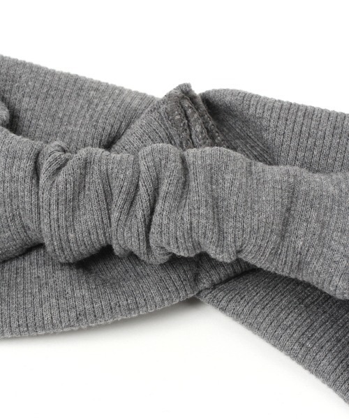 LOWRYS FARM（ローリーズファーム）の「リブターバン　944847（ヘアバンド・キッズ・パープル/グレー/ベージュ/イエロー・FREE）」の16枚目の写真