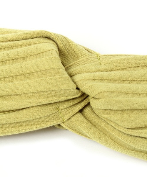 LOWRYS FARM（ローリーズファーム）の「リブターバン　944847（ヘアバンド・キッズ・パープル/グレー/ベージュ/イエロー・FREE）」の15枚目の写真