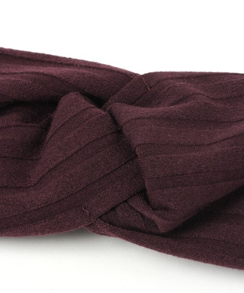 LOWRYS FARM（ローリーズファーム）の「リブターバン　944847（ヘアバンド・キッズ・パープル/グレー/ベージュ/イエロー・FREE）」の11枚目の写真