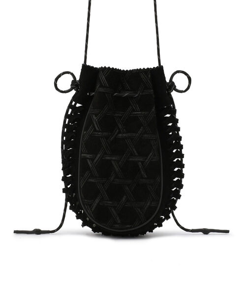 blackmeans 巾着バッグ blackmeans（ブラックミーンズ）の「BLACKMEANS/ブラック