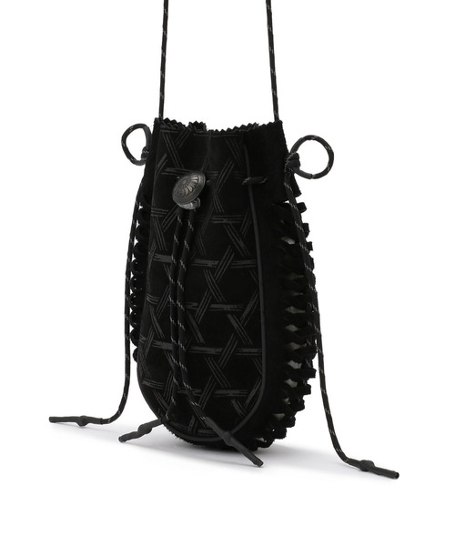 blackmeans 巾着バッグ blackmeans（ブラックミーンズ）の「BLACKMEANS/ブラック