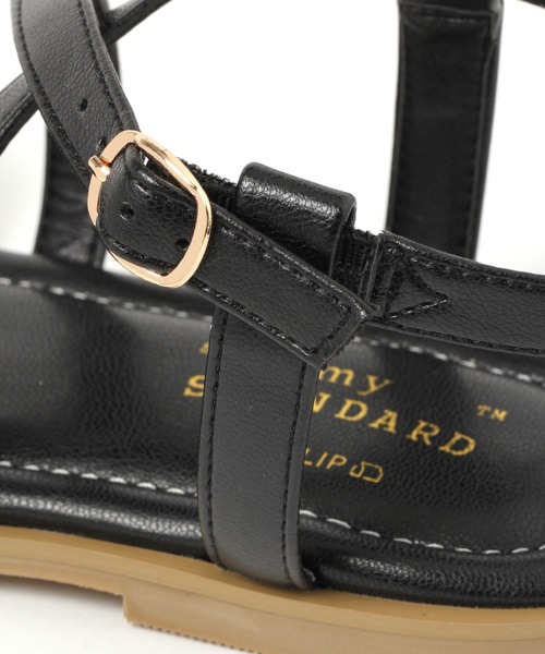 studio CLIP（スタディオクリップ）の「【キナリノ掲載商品】ストラップナローサンダル（サンダル・レディース・ブラック/オフホワイト/ライトグリーン・LARGE/MEDIUM）」の8枚目の写真