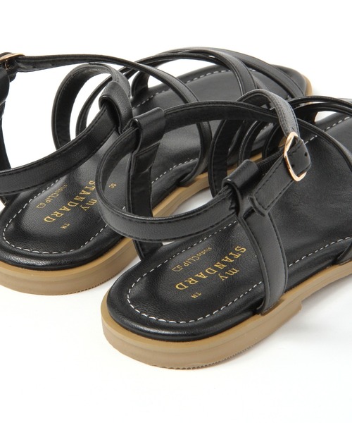 studio CLIP（スタディオクリップ）の「【キナリノ掲載商品】ストラップナローサンダル（サンダル・レディース・ブラック/オフホワイト/ライトグリーン・LARGE/MEDIUM）」の11枚目の写真