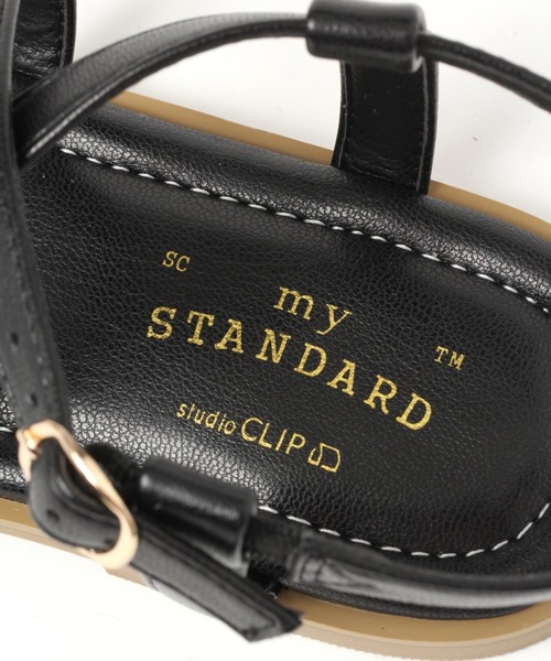 studio CLIP（スタディオクリップ）の「【キナリノ掲載商品】ストラップナローサンダル（サンダル・レディース・ブラック/オフホワイト/ライトグリーン・LARGE/MEDIUM）」の15枚目の写真