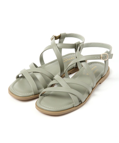 studio CLIP（スタディオクリップ）の「【キナリノ掲載商品】ストラップナローサンダル（サンダル・レディース・ブラック/オフホワイト/ライトグリーン・LARGE/MEDIUM）」の22枚目の写真