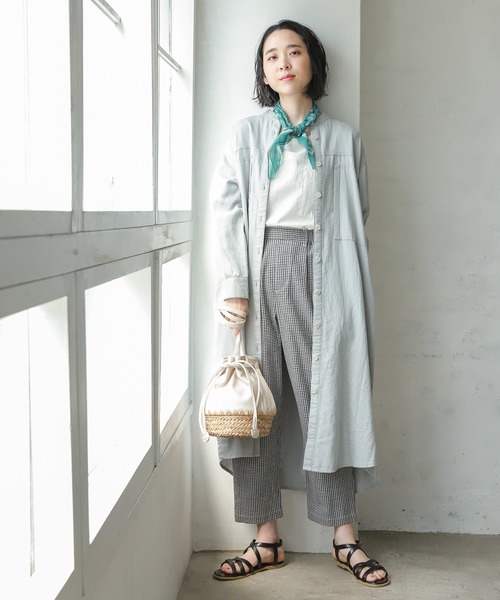 studio CLIP（スタディオクリップ）の「【キナリノ掲載商品】ストラップナローサンダル（サンダル・レディース・ブラック/オフホワイト/ライトグリーン・LARGE/MEDIUM）」の19枚目の写真